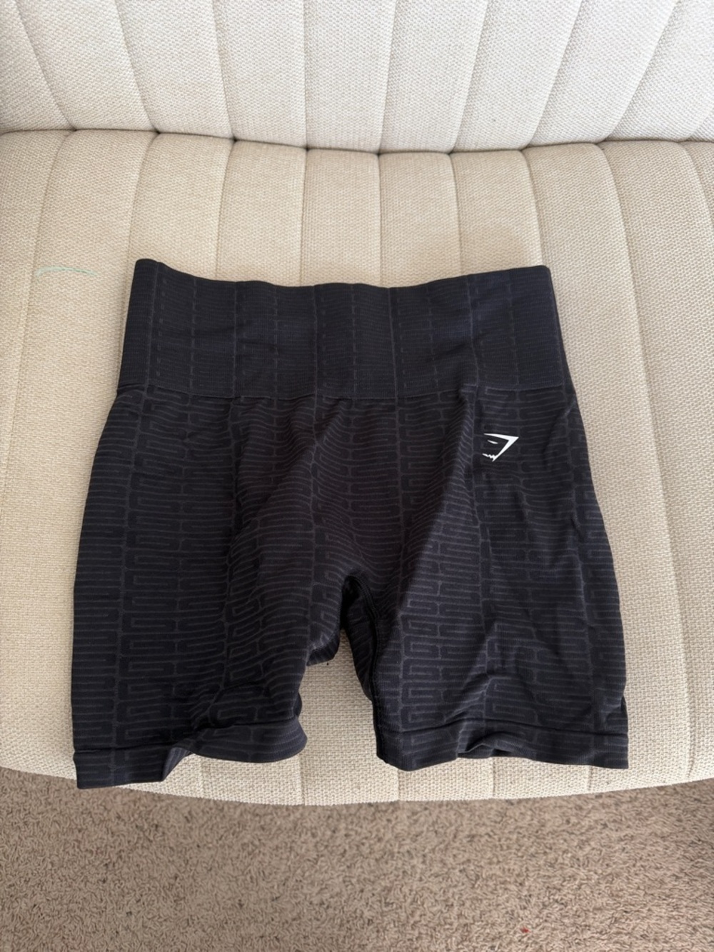 Gymshark Seamless High-Waist Black Bike Shorts